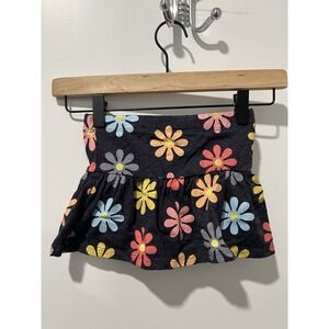 Chaser Girls Flower Skort Size 2 Cotton Polyester Blend Summer Fun